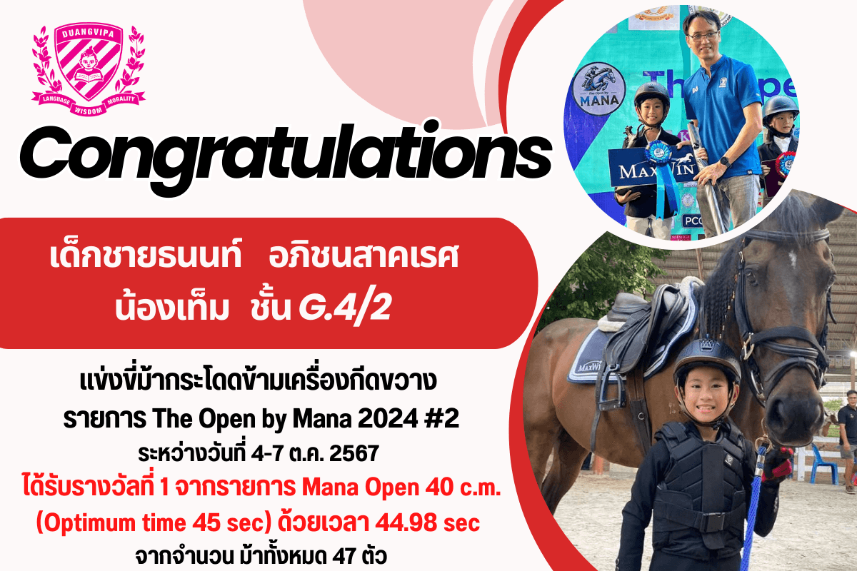 เด็กชายธนนท์ อภิชนสาคเรศ G.4/2